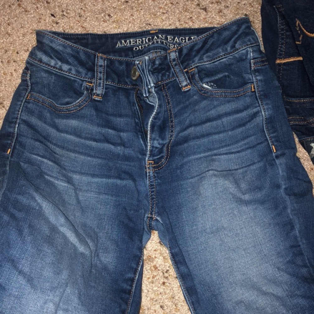 high rise american eagle jegging